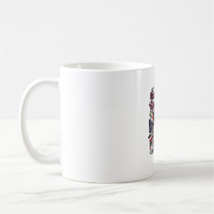 Taza De Café Modo Gol Inglaterra Esqueleto Delantero Naciones R