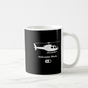 Taza De Café Modo Helicóptero activado - Gracioso diseño de avi