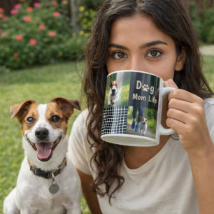 Taza De Café Modo Mamá Perro ACTIVADO Diseño moderno para amant