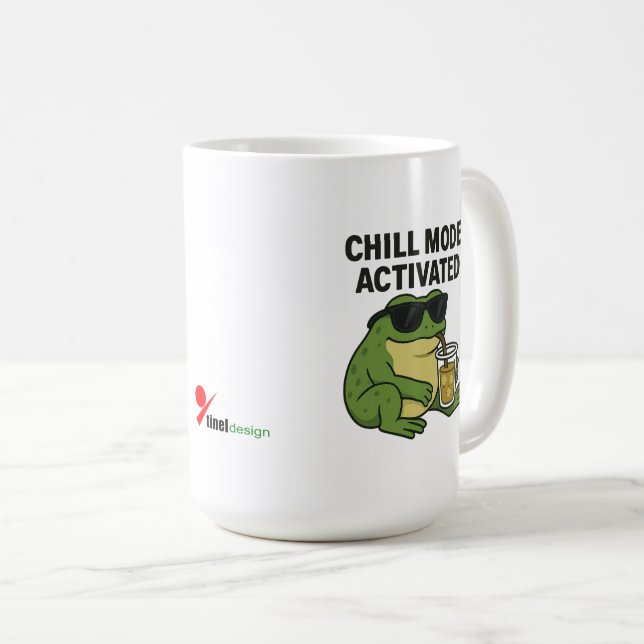 Taza De Café Modo Relajado: Activado (Anverso derecho)