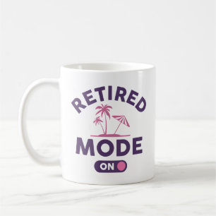 Taza De Café Modo retirado activado