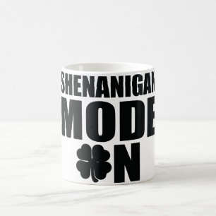 Taza De Café Modo Shenanigan activado