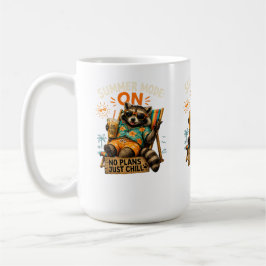 Taza De Café Modo Verano ACTIVADO – Sin Planes, Solo Relajación