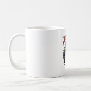 Taza De Café Modo Zombie Halloween Mano Cementerio Luna_1