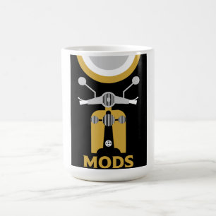 Taza De Café Mods - Mods And Rockers - Música Británica