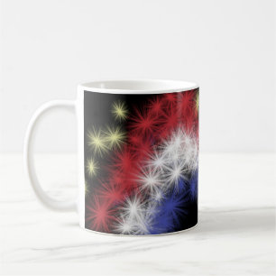 Taza De Café Moe's 4 de Julio FIreworks Mug