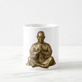 Taza De Café Moine Bouddhiste 3D