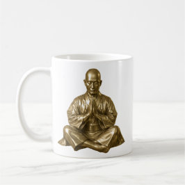 Taza De Café Moine bouddhiste sagesse