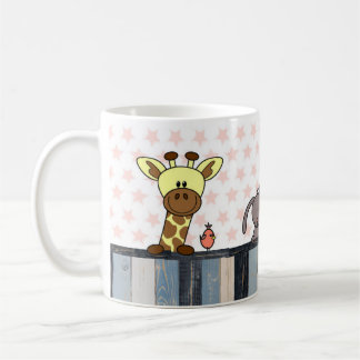 Taza De Café mok - illustratie dieren