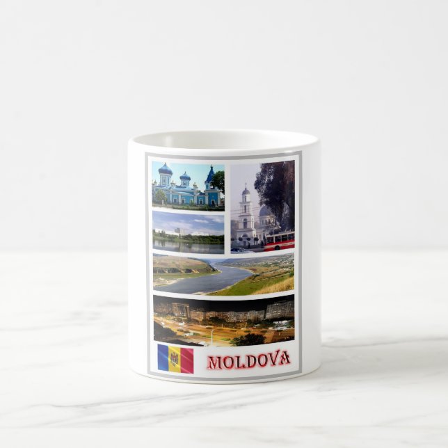 Taza De Café Moldavia - Mosaico - (Centro)