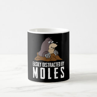 Taza De Café Mole Joke Saying Moles