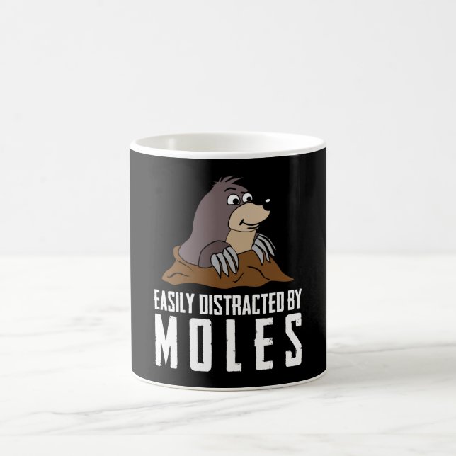 Taza De Café Mole Joke Saying Moles (Centro)