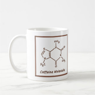 Taza De Café Molécula del cafeína