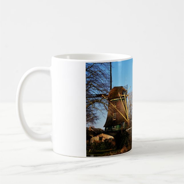 Taza De Café Molens in Nederlands landschap. (Izquierda)