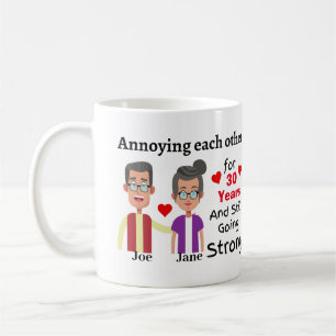Taza De Café Molestándose unos a otros