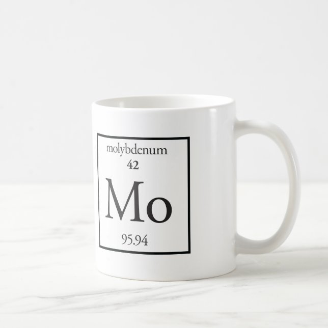 Taza De Café Molíbdeno (Derecha)