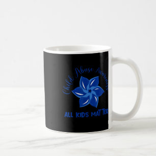 Taza De Café Molinete de Concientización sobre el Abuso Infanti