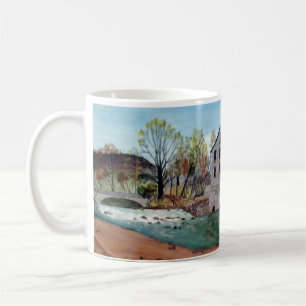 Taza De Café Molino de Graysville - la pintura del abuelo