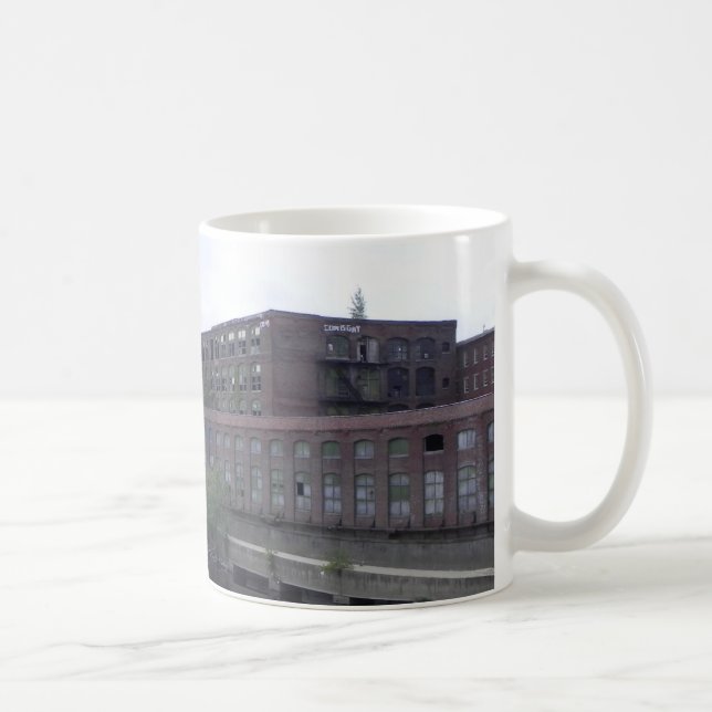 Taza De Café Molinos de Lowell Massachusetts (Derecha)