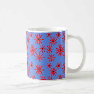 Taza De Café Molinos de viento rojos
