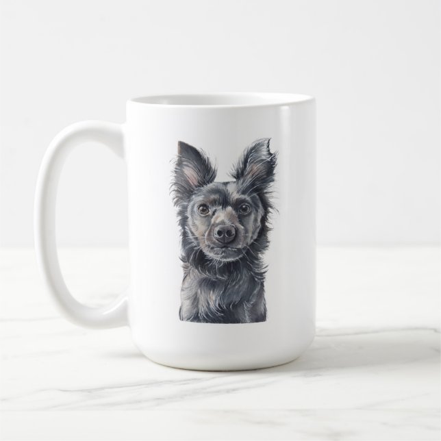 Taza De Café Molly Dog Mug | 15 oz (Izquierda)