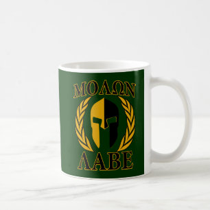 Taza De Café Molon despierta a los Laureles Espartanos en la Se
