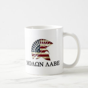 TAZA DE CAFÉ MOLON LABE