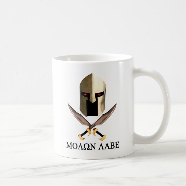 TAZA DE CAFÉ MOLON LABE (Derecha)
