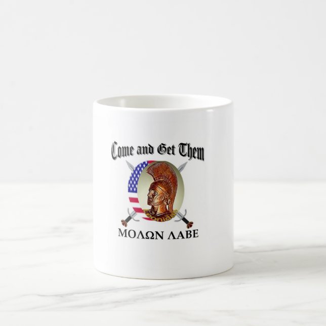 Taza De Café Molon Labe (Centro)