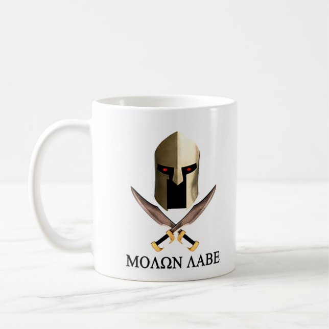 TAZA DE CAFÉ MOLON LABE (Izquierda)