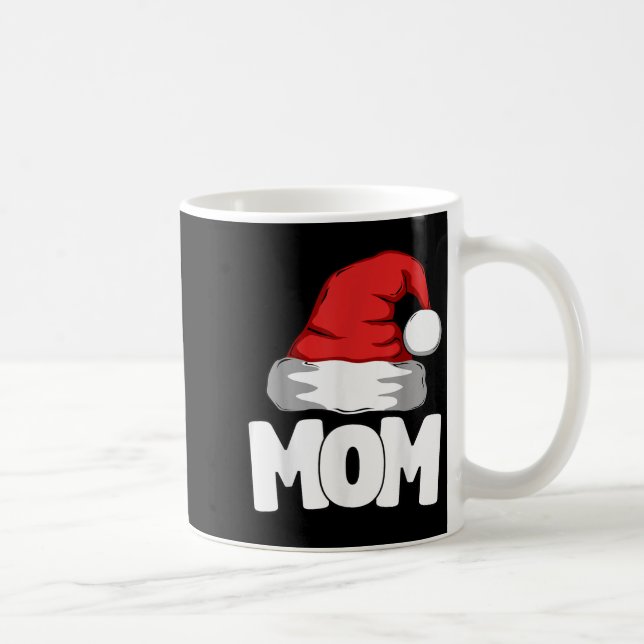 Taza De Café Mom Christmas Santa Matching Family  (Derecha)