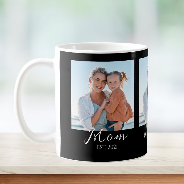 Taza De Café Mom Estableció Script Negro 3 Foto  (Subido por el creador)