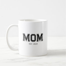 Taza De Café Mom Established New Mom Gift Coffee