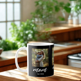 Taza De Café Mom Established Photo Mother's Day