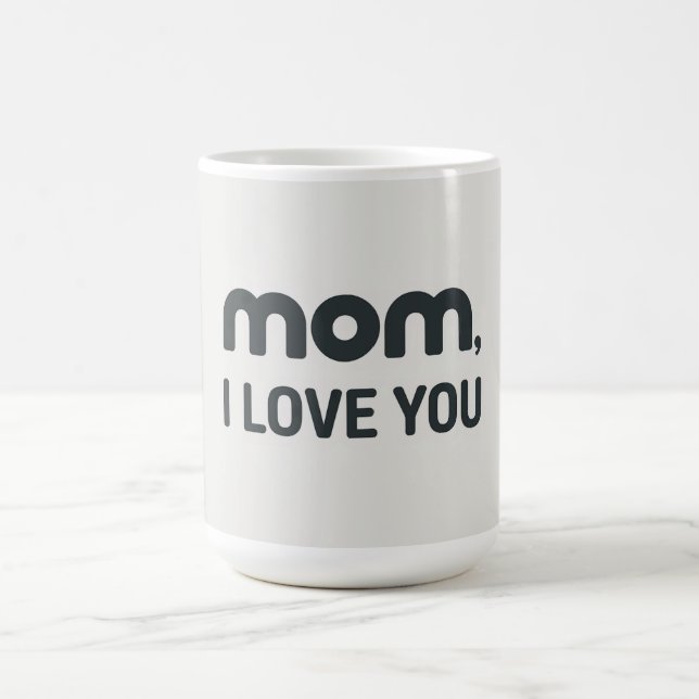 Taza De Café Mom I love you -2 (Centro)
