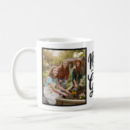 Taza De Café Mom of Girls Brush Script 2 Photo