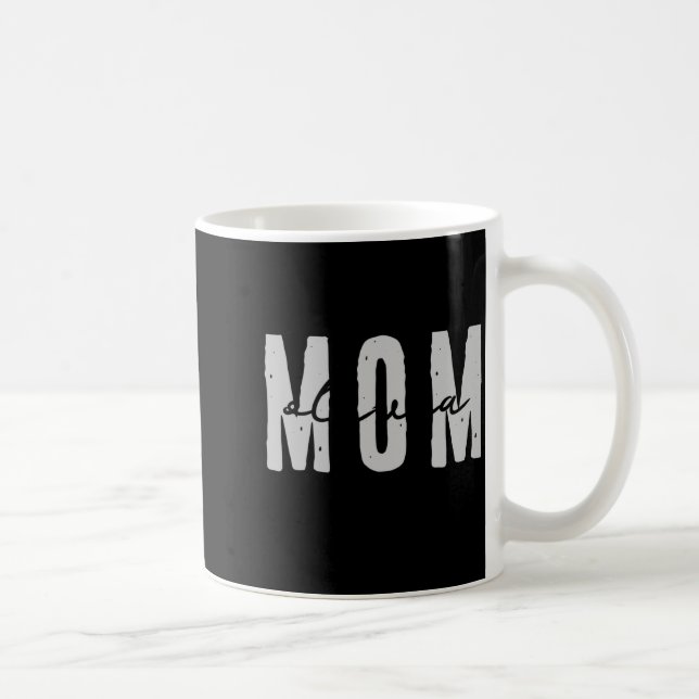 Taza De Café Mom Since 20xx Modern Simple Preppy  (Derecha)