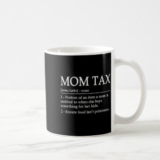 Taza De Café Mom tax definition women's black short sleeve