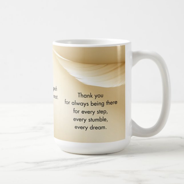 Taza De Café Mom You Held My Hand Quote Mug Gold (Derecha)
