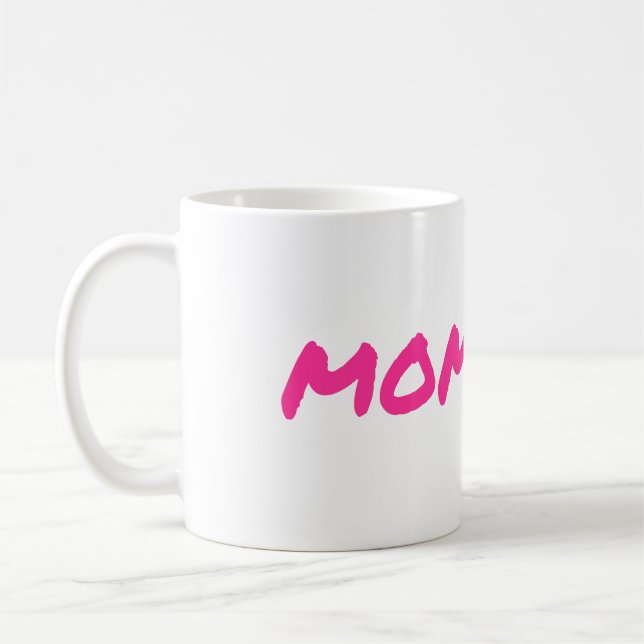 Taza De Café Momager For Boss Lady Mom Momprenuer (Izquierda)