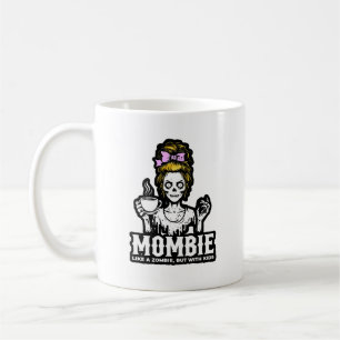 Taza De Café Mombie Zombie Funny