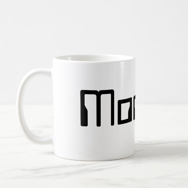 Taza De Café Mombot Mug (Izquierda)
