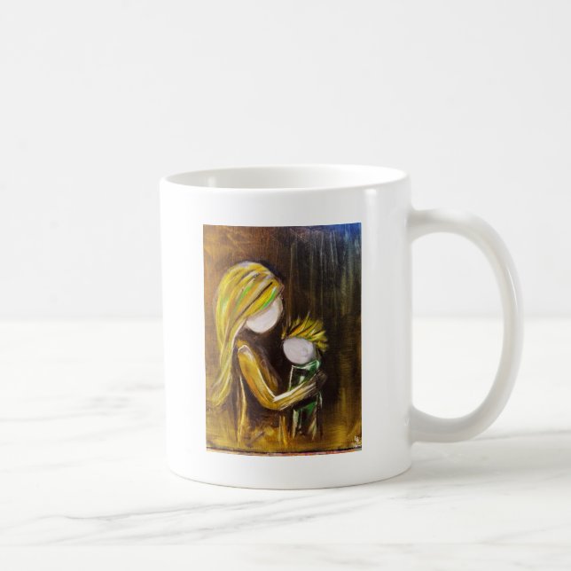 Taza De Café Momento con la mamá (hijo) (Derecha)