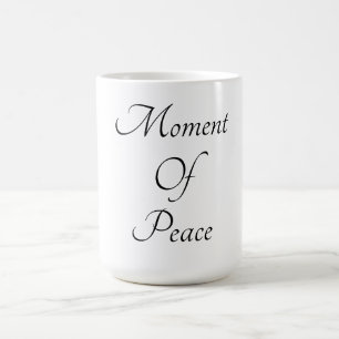 Taza De Café Momento de paz