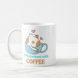 Taza De Café Momento del café con sabor a gato - Mug