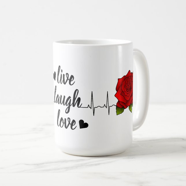 Taza De Café Momentos alegres Mug Blanca Cerámica (Anverso derecho)