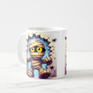 Taza De Café Momia excéntrica de Halloween