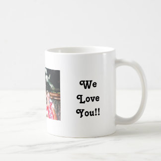 Taza De Café ¡momkids, MerryChristmas, mamá!! ¡, WeLoveYou!!