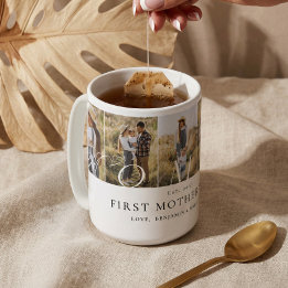 Taza De Café Mommy Photo Collage First Mother's Day Keepsake