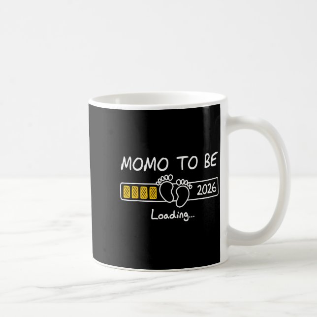 Taza De Café Momo To Be 2026 Loading Momo Est 2026  (Derecha)